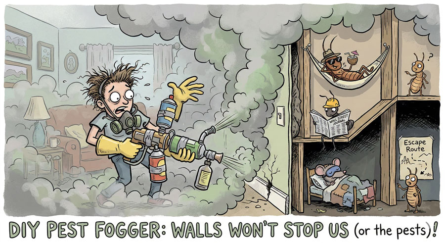 do bug bombs work for roaches