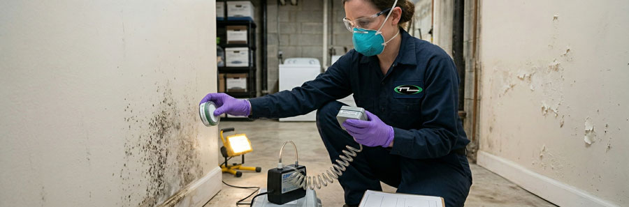 how to test for mold