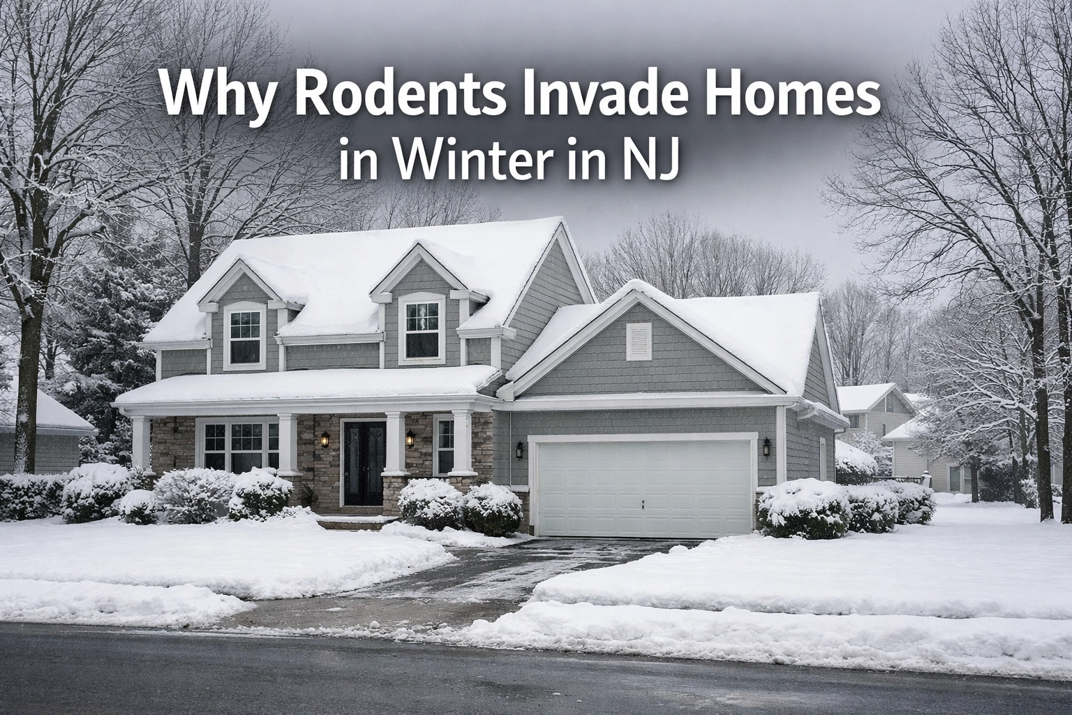 Why Rodents Invade Homes in Winter in NJ