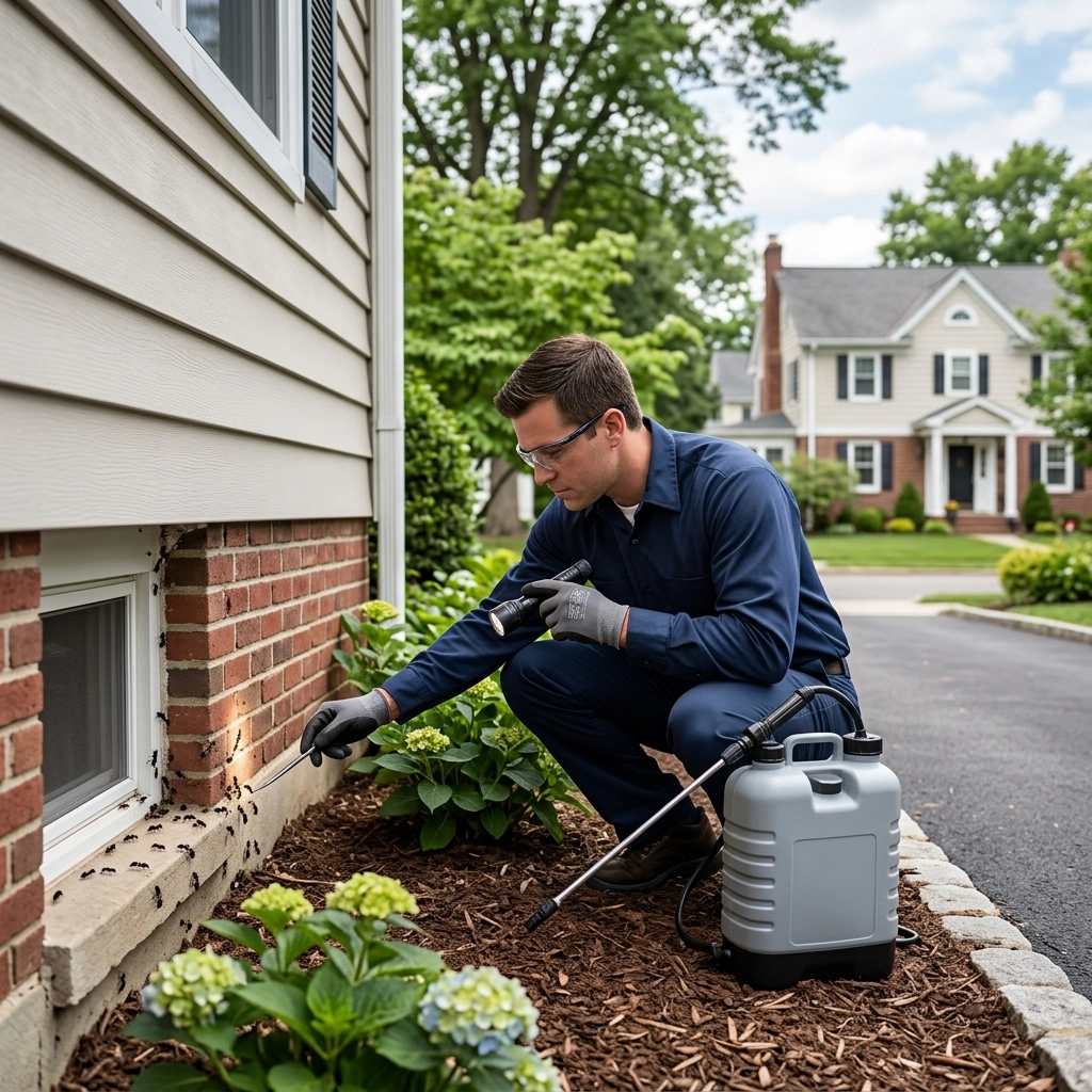 Ant Control Near Me - Pest Control Technician